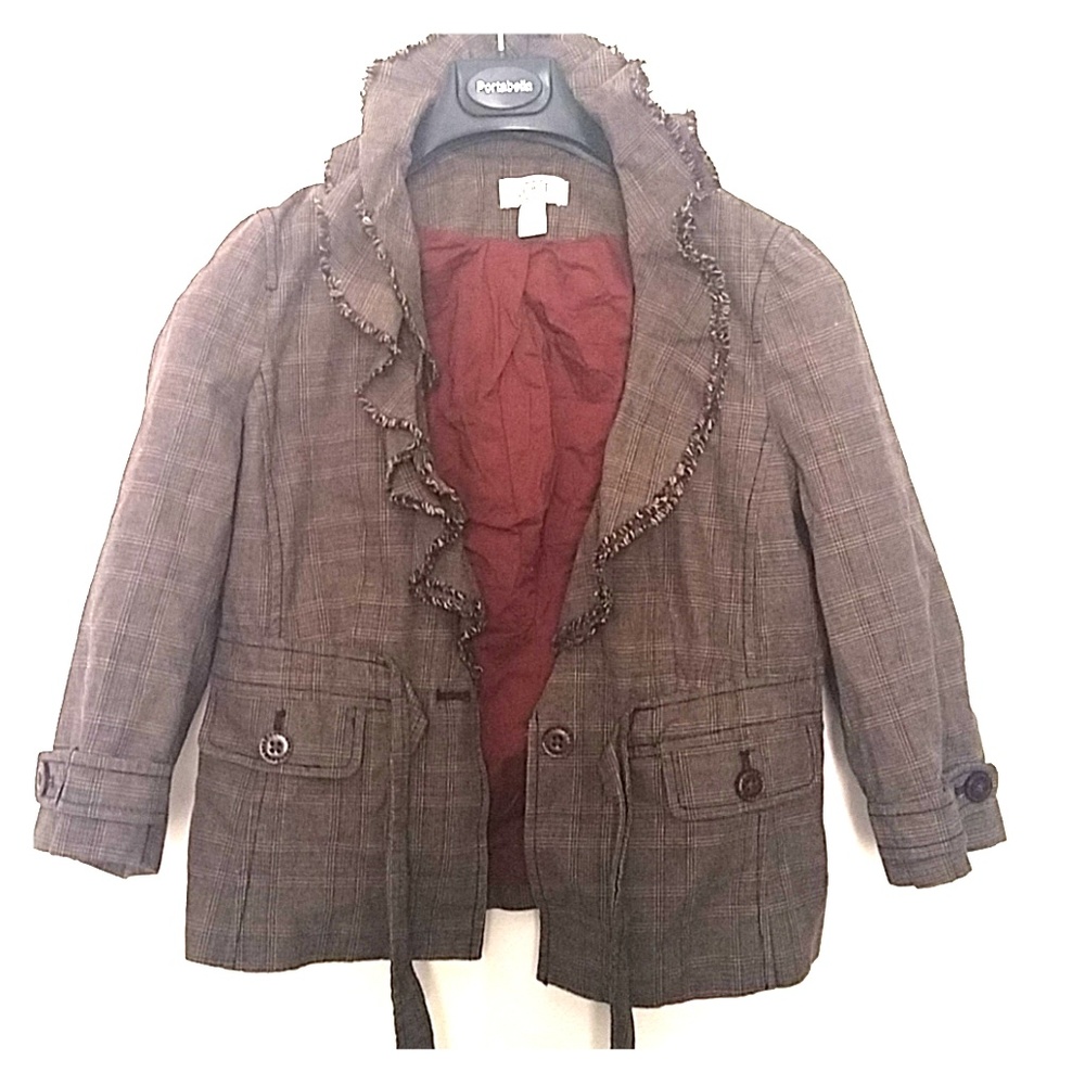 Ann Taylor brown blazer